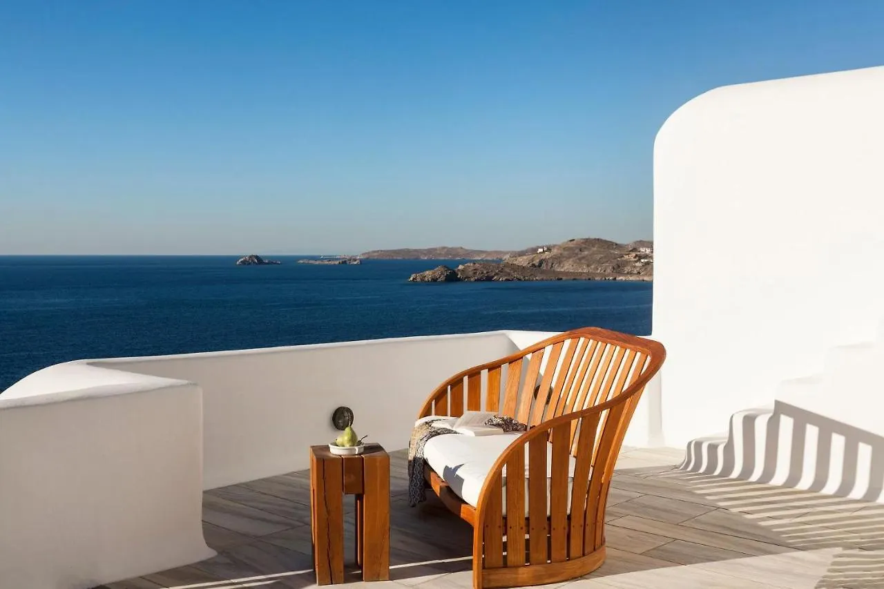 Excellent Mykonos Villa Villa Psarrou Lambda 5 Bedrooms Stunning Sea Views Psarrou Mykonos Town