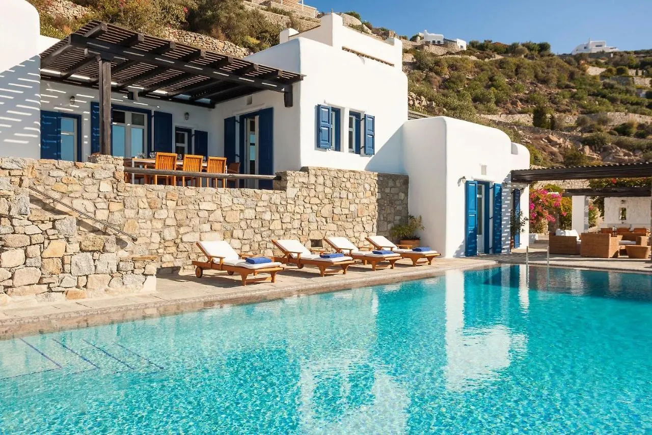 Excellent Mykonos Villa Villa Psarrou Lambda 5 Bedrooms Stunning Sea Views Psarrou Mykonos Town 0*,  Grecia
