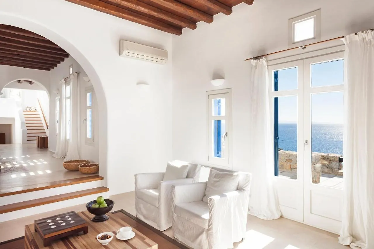 Excellent Mykonos Villa Villa Psarrou Lambda 5 Bedrooms Stunning Sea Views Psarrou Mykonos Town 0*,