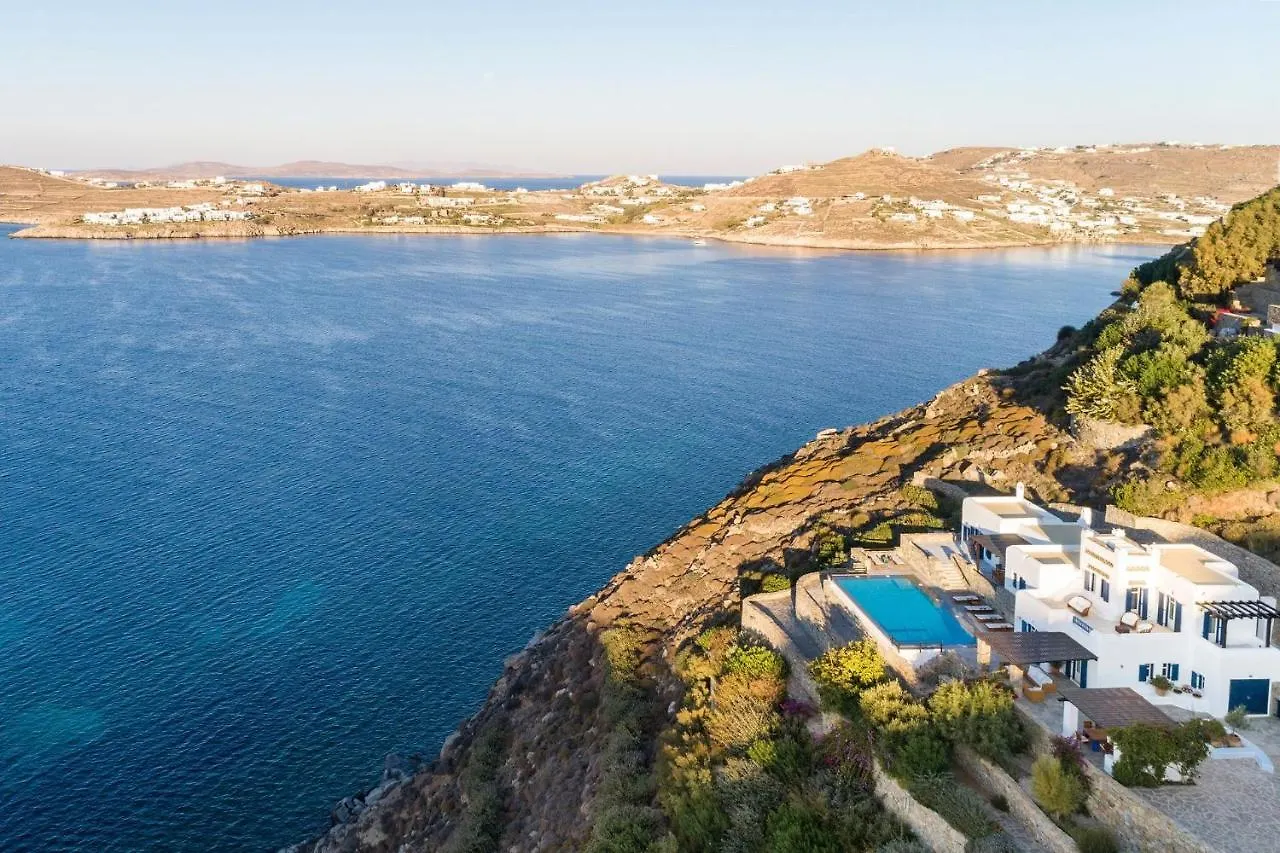 Excellent Mykonos Villa Villa Psarrou Lambda 5 Bedrooms Stunning Sea Views Psarrou Mykonos Town Grecia