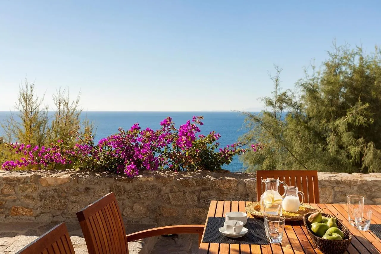 Excellent Mykonos Villa Villa Psarrou Lambda 5 Bedrooms Stunning Sea Views Psarrou Mykonos Town