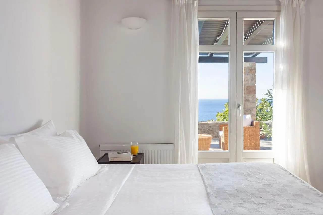 Excellent Mykonos Villa Villa Psarrou Lambda 5 Bedrooms Stunning Sea Views Psarrou Mykonos Town