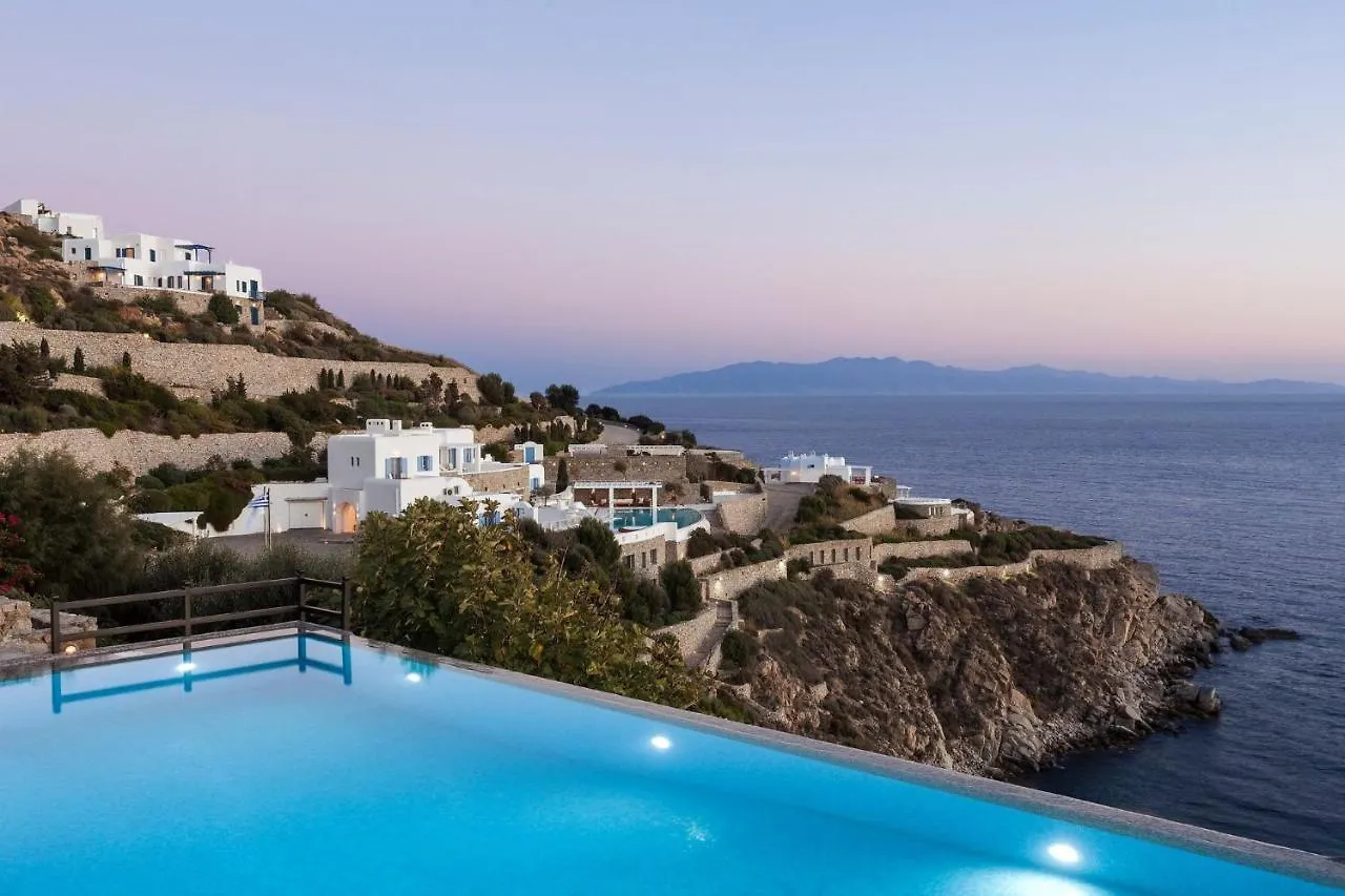 Excellent Mykonos Villa Villa Psarrou Lambda 5 Bedrooms Stunning Sea Views Psarrou Mykonos Town 0*,
