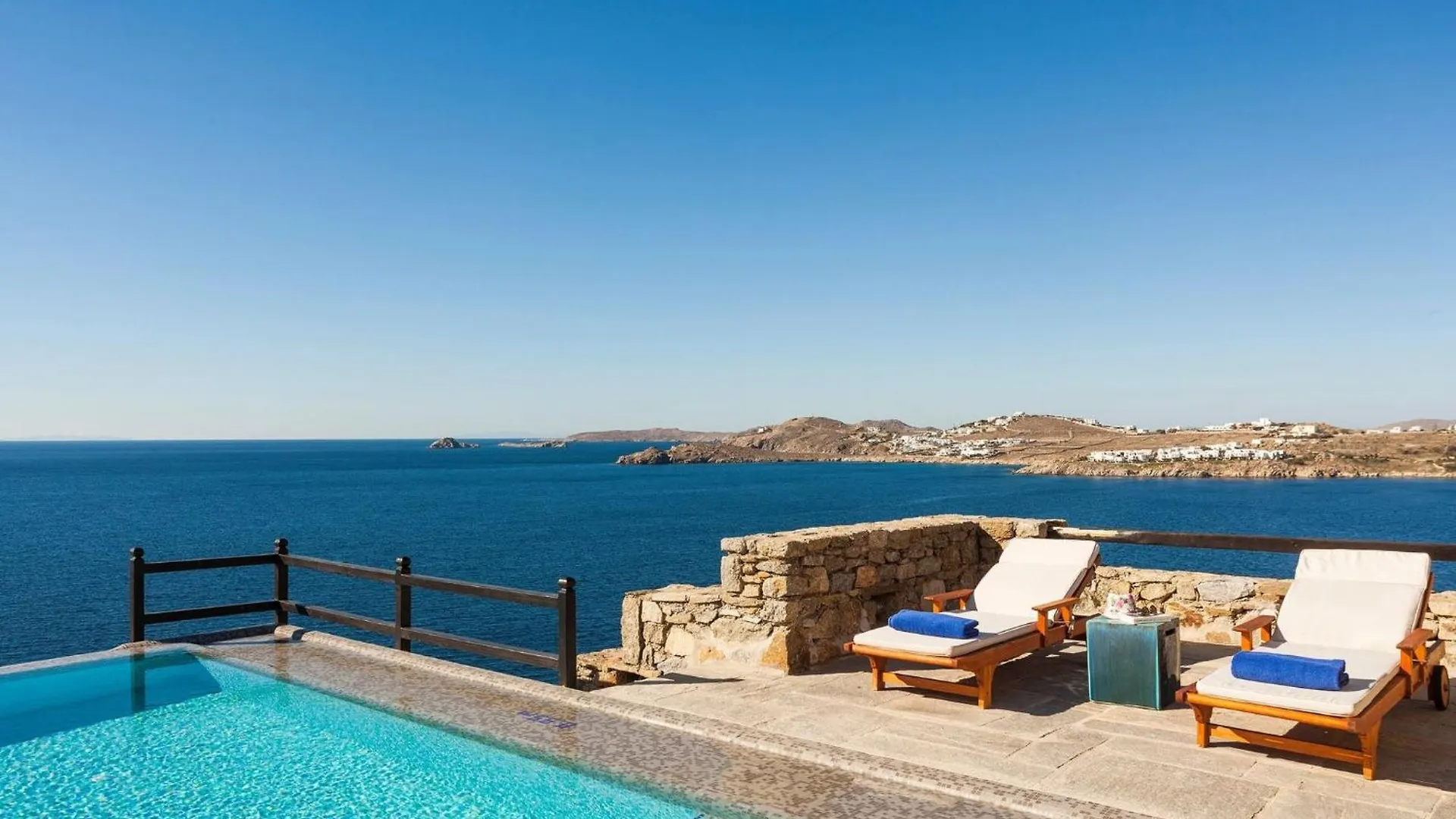 Excellent Mykonos Villa Villa Psarrou Lambda 5 Bedrooms Stunning Sea Views Psarrou Mykonos Town Grecia